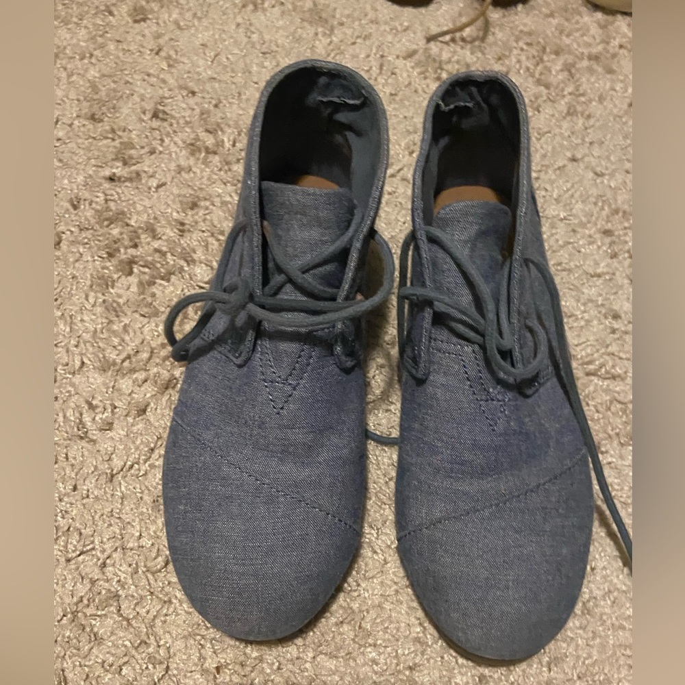 Girls’ Toms Jean with Aztec size 3